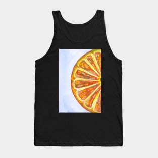 Orange Fruit Slice Tank Top